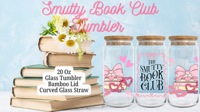 Bookish Glass Tumbler Collection – Sip and Storytime