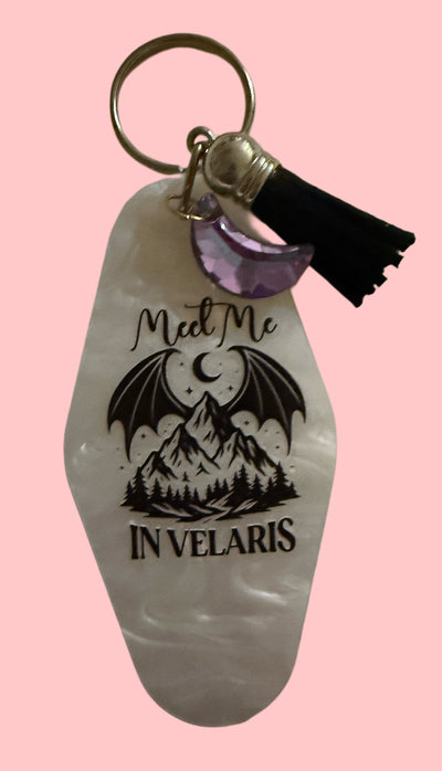 ACOTAR-Inspired Motel Keychains | A Little Magic for Your Keys