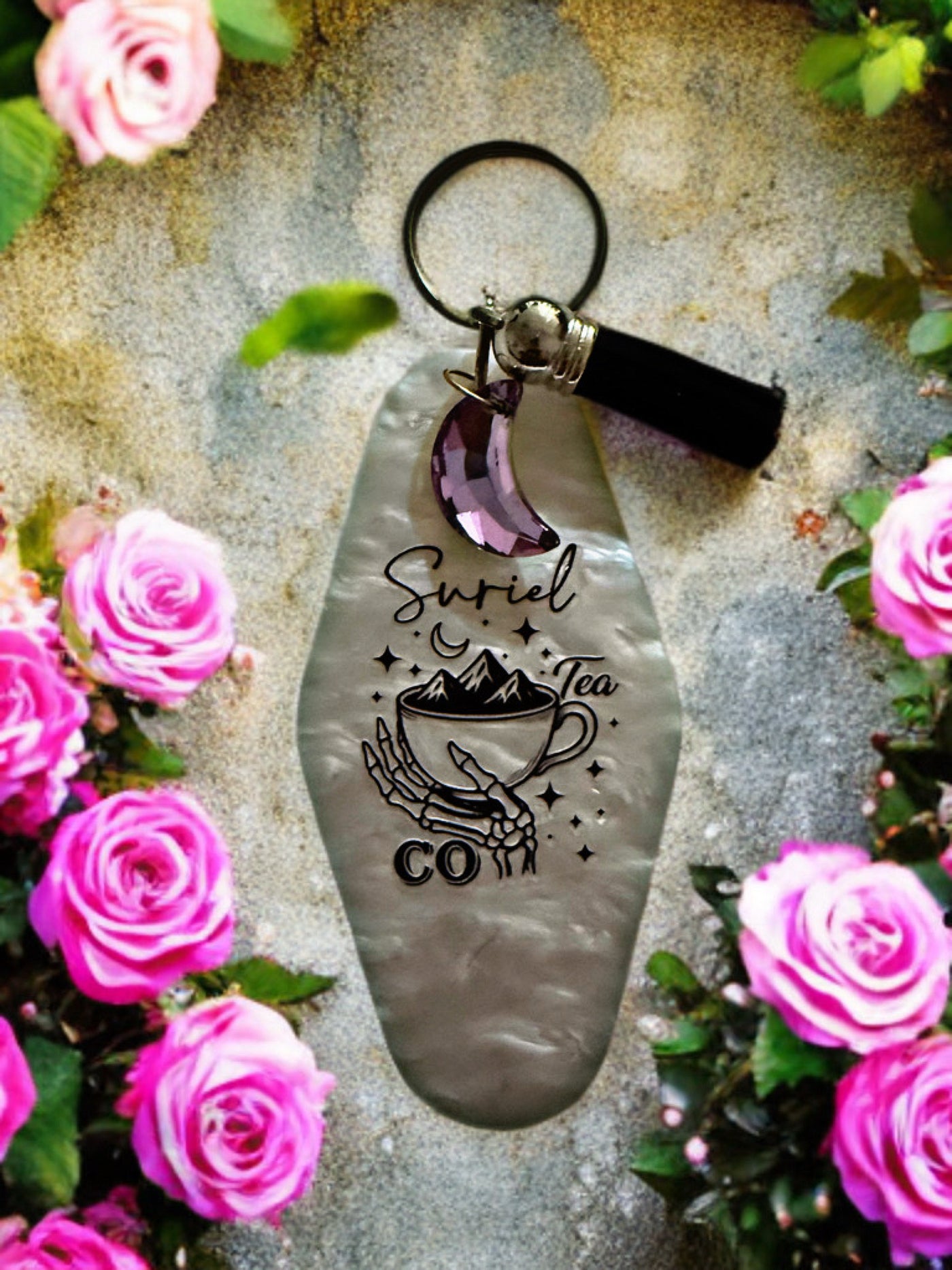 ACOTAR-Inspired Motel Keychains | A Little Magic for Your Keys