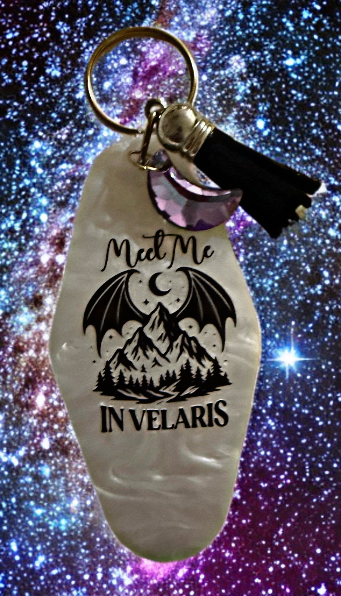 ACOTAR-Inspired Motel Keychains | A Little Magic for Your Keys