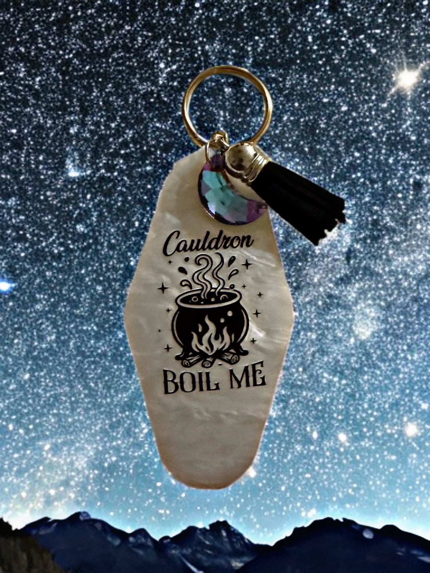 ACOTAR-Inspired Motel Keychains | A Little Magic for Your Keys