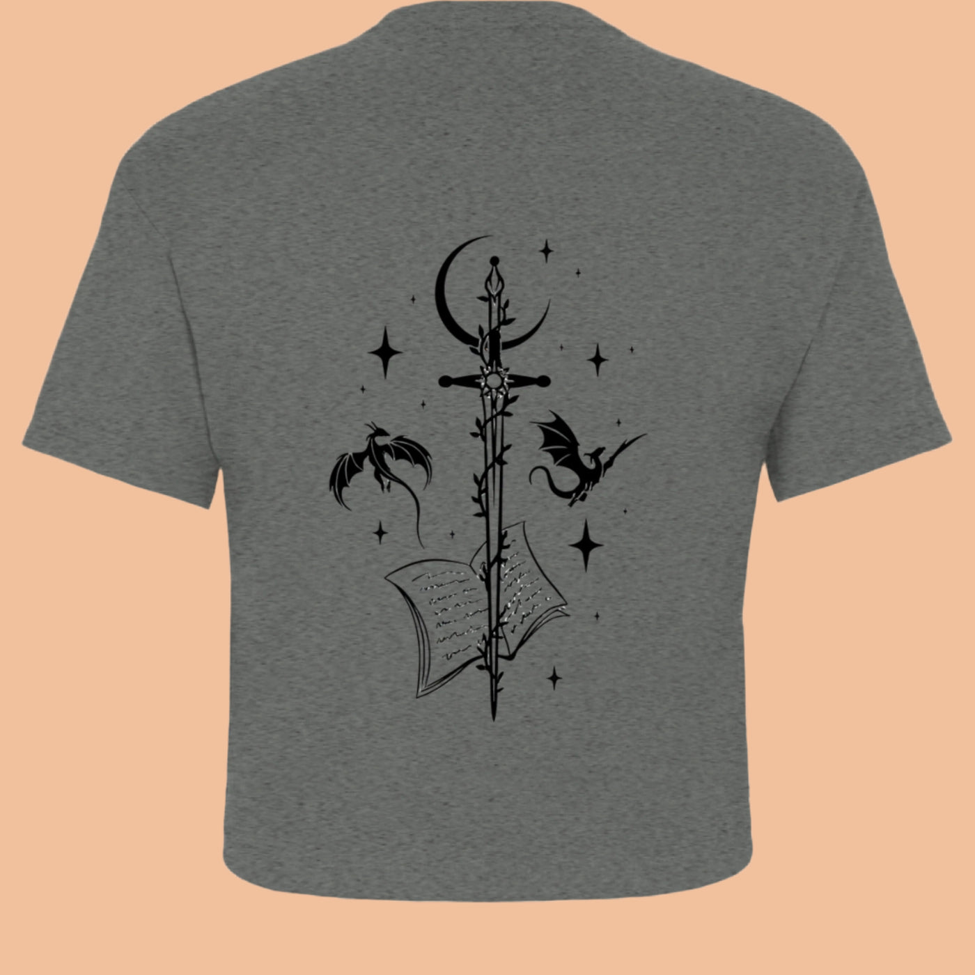 Heather Grey - BACK